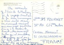 CPM Rothenburg o.d Tauber Rodergasse mit Markusturm