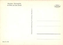 CPM Munchen Marienplatz Blick auf den Donisl