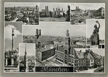 CPM Munchen Rathaus und Frauenkirche