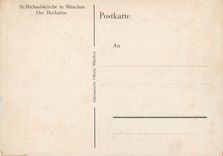 CPM Munchen St.Michaelskirche Der Hochaltar