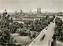 CPM Munchen Blick vom Maximilianeum