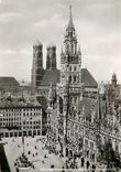 CPM Munchen Marienplatz mit Rathaus und Frauenkirche