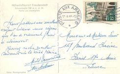 CPM Hohenluftkurort Freudenstadt Partie am Marktplatz