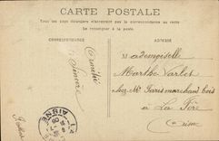 Fantasy - Fantasy - couple - I you return the flowers fanees Which I kept preciously the abandonment - CPA