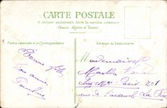 Wishes - flower - flower - pink in vase - sincers - bird - bird - CPA