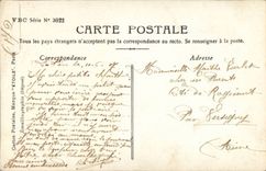 Fantasy - Fantasy - marriage - waiting of is engaged - waiting attaches - cascading veil - CPA