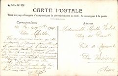 Fantaisie -Fantasy - Le Dimanche es amoroureaux - Toute brille le Printemps s'eveille aux doux gazouillis - CPA 