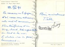 CPM Costa dorada salou tarragona plage Train