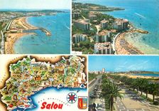 CPM Salou (Costa dorada) tarragona divers aspects de la plage