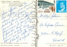 CPM Salou (Costa dorada) tarragona divers aspects de la plage