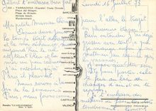 CPM Tarragona (espana) costa dorada plage miracle