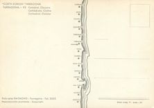 CPM Tarragona (espana) costa dorada cathedrale cloitre