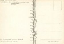 CPM Tarragona (espana) costa dorada catedral puerta principal (s XIII) porte principal