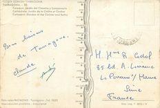 CPM Tarragona (Costa Dorada) Cathedrale Jardin de la Cloitre et Clocher