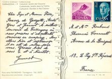 CPM Tarragona (Costa Dorada) Cathedrale Jardin dans le Cloitre