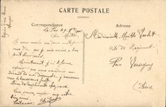 Fantaisie - La Rencontre - Et si vous voulez bien toutes deux car votre petite amie ne sera - Marthe Varlet -CPA 