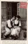 Fantaisie - Jeanette - Soyez ma femme apportez a ma vie le bonheur quotidien -Marthe Varlet - CPA 