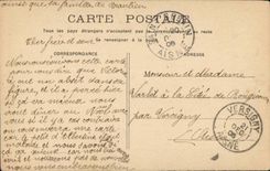 Fantaisie - Femme -mandoline - musique - bateau - les plus beaux cantiques -Marthe Varlet - CPA 