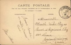 Fantasy - Woman - Mandoline - Music - instrument - poor exilee Sings on the ground - - Marthe Varlet - CPA