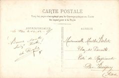 Fantaisie - J'allais devant moi tout droit au hasard Je fus attire par ton doux regard - CPA 
