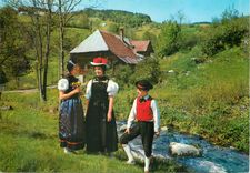 CPM Im Schwarzwald Folklore