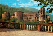 CPM Heidelberg Schlob von der Sheffelterrasse
