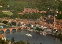 CPM Heidelberg Blick auf Schlob und Alte Brucke