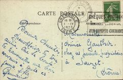 Isere - Grenoble - Dauphine Quays the high-speed motorboat and St Eynard alt 1354 - CPA