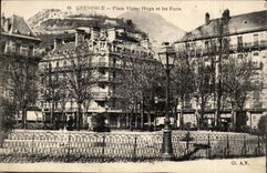 Isere - Grenoble - Place Victor Hugo and Strong CPA