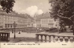 Isere - Grenoble - the Garden of the Town hall - CPA