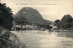 Isere - Grenoble - Sight on the Mug and Mont Saint Eynard - CPA