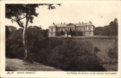 saint Brieuc - Le Palais de Justice vu du Plateau de Gouedie - CPA 