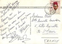 CPM Casablanca rue mostafa el maani Chameau