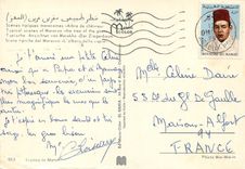 CPM Scenes tipiques morocaines arbre de chevres 