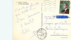 CPM Maroc typique l'homme et le chameaux