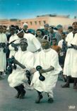 CPM Scenes et types du maroc danseurs g'naouna