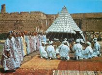 CPM Maroc pittoresque festival national de folklore