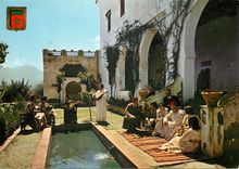 CPM Maroc typique l'heure du the