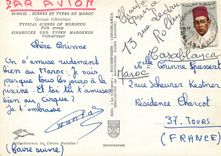 CPM Scenes et types du maroc