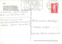 CPM Le maroc pittoresque jeune fille ait haddiddoi