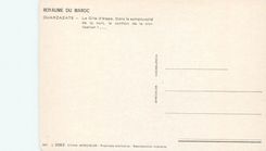 CPM Ouarzazate Le Gite d'etape Dans le somptuosite de la nuit le confort de la civilasation