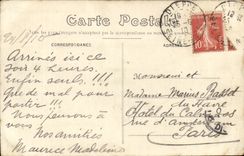 Dieppe CPA Boat of battelage