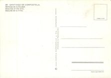 CPM Santiago de compostela 69 beautes de la ville