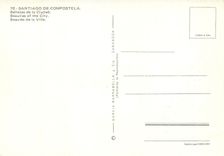 CPM Santiago de compostela 70 beautes de la ville