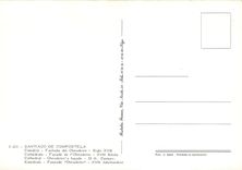 CPM Santiago de compostela 3211 cathedrale facade de l obradoire xviii siecle