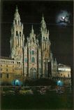 CPM Santiago de compostela 3409 la cathedrale vue nocturne