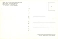 CPM Santiago de compostela 3409 la cathedrale vue nocturne