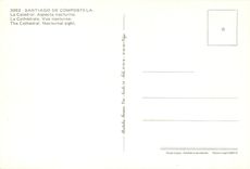 CPM Santiago de compostela 3052 la cathedrale vue nocturne