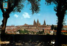 CPM Santiago de compostela n 3 vue generale