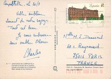 CPM Santiago de compostela n 7 facade principale de la cathedrale